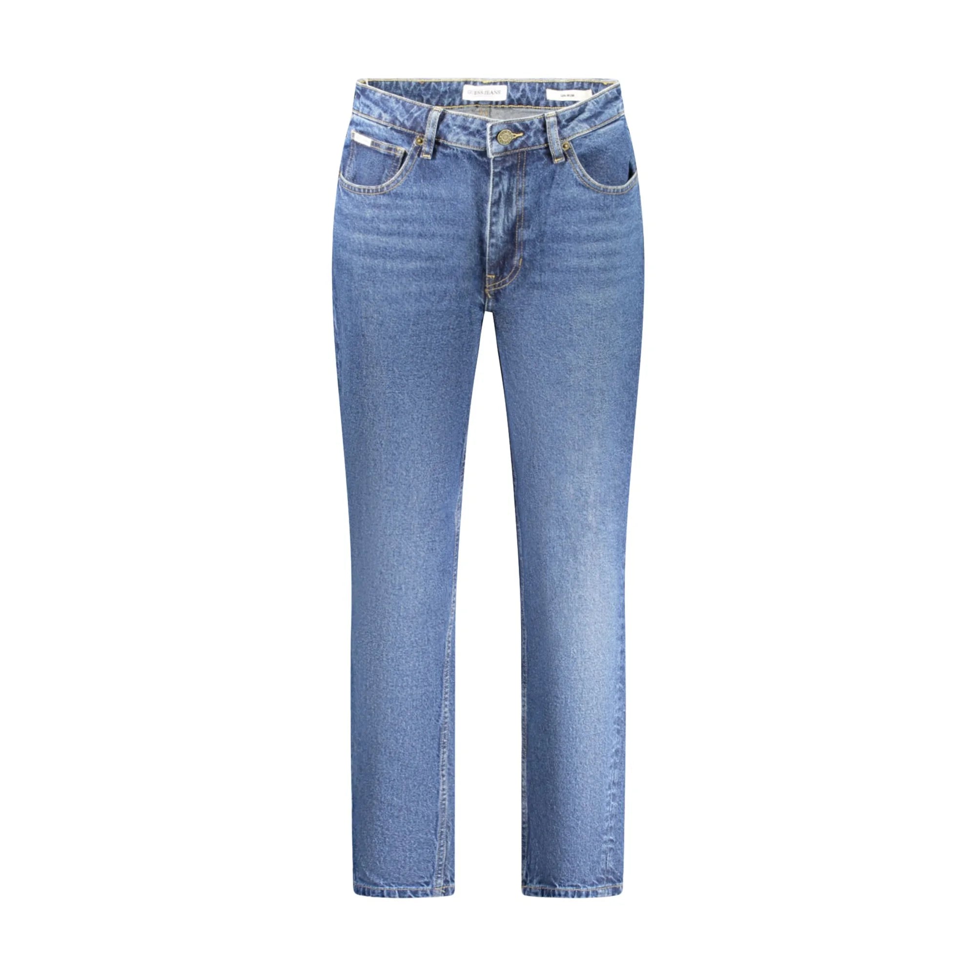 Guess Jeans Donna Blu Effetto Slavato Logo - foto prodotto